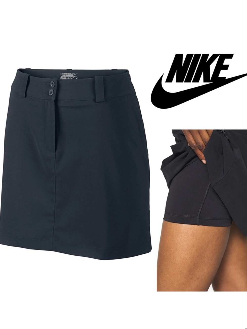 Nike Golf dri fit women’s skirt with shorts